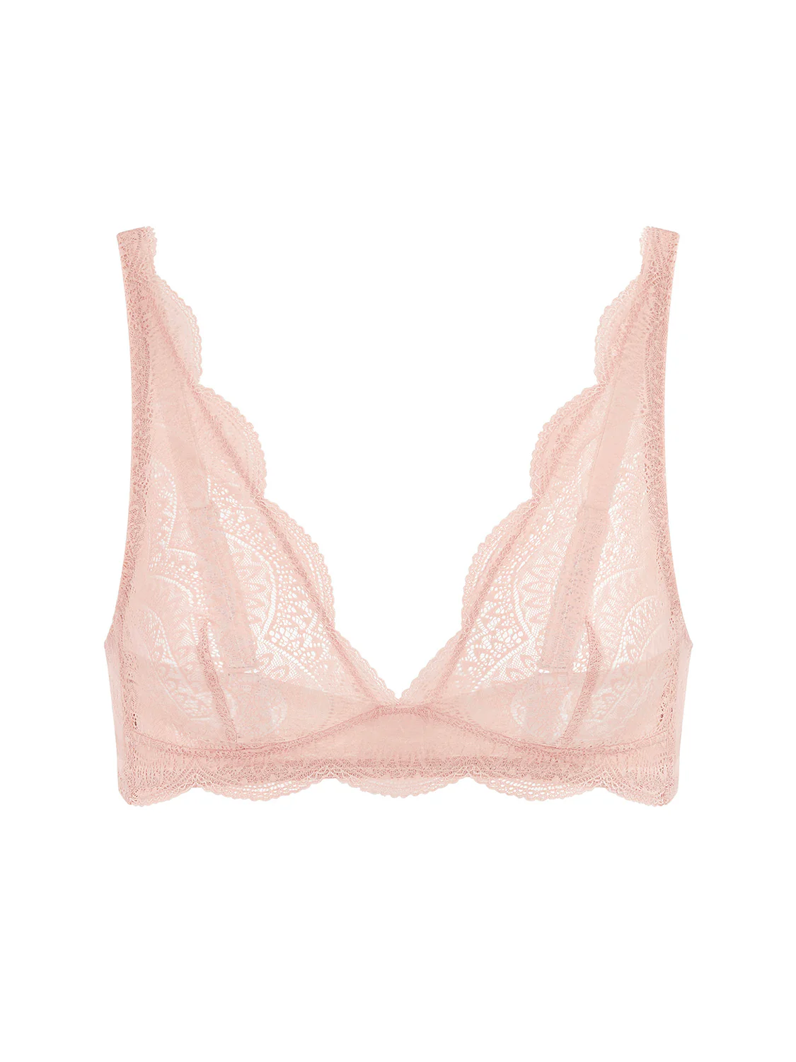 Soutien-gorge triangle sans-armatures - Peau Rosée – Image 8