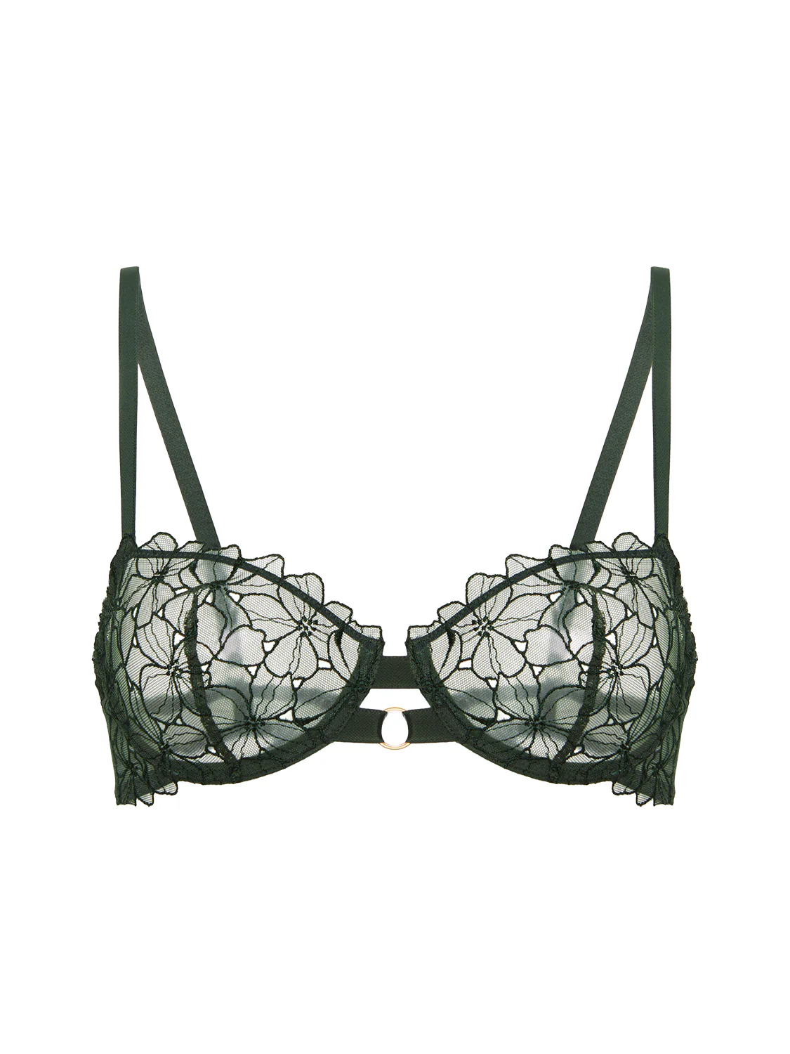 Soutien-gorge corbeille - Vert Clover – Image 5