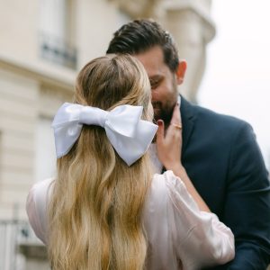 Bijoux de tête de mariée à noeud Versailles bow