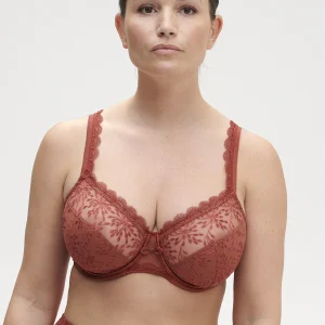 Soutien-gorge avec armatures emboitant - Terre de Sienne