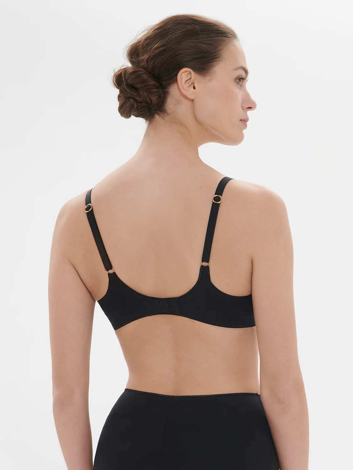 Soutien-gorge avec armatures décolleté - Noir – Image 3