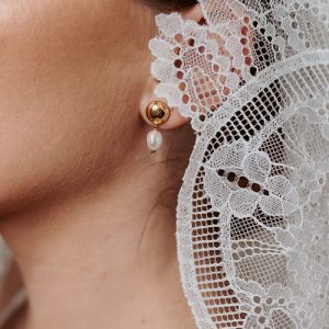 Boucles d’oreilles de mariée Scarlett