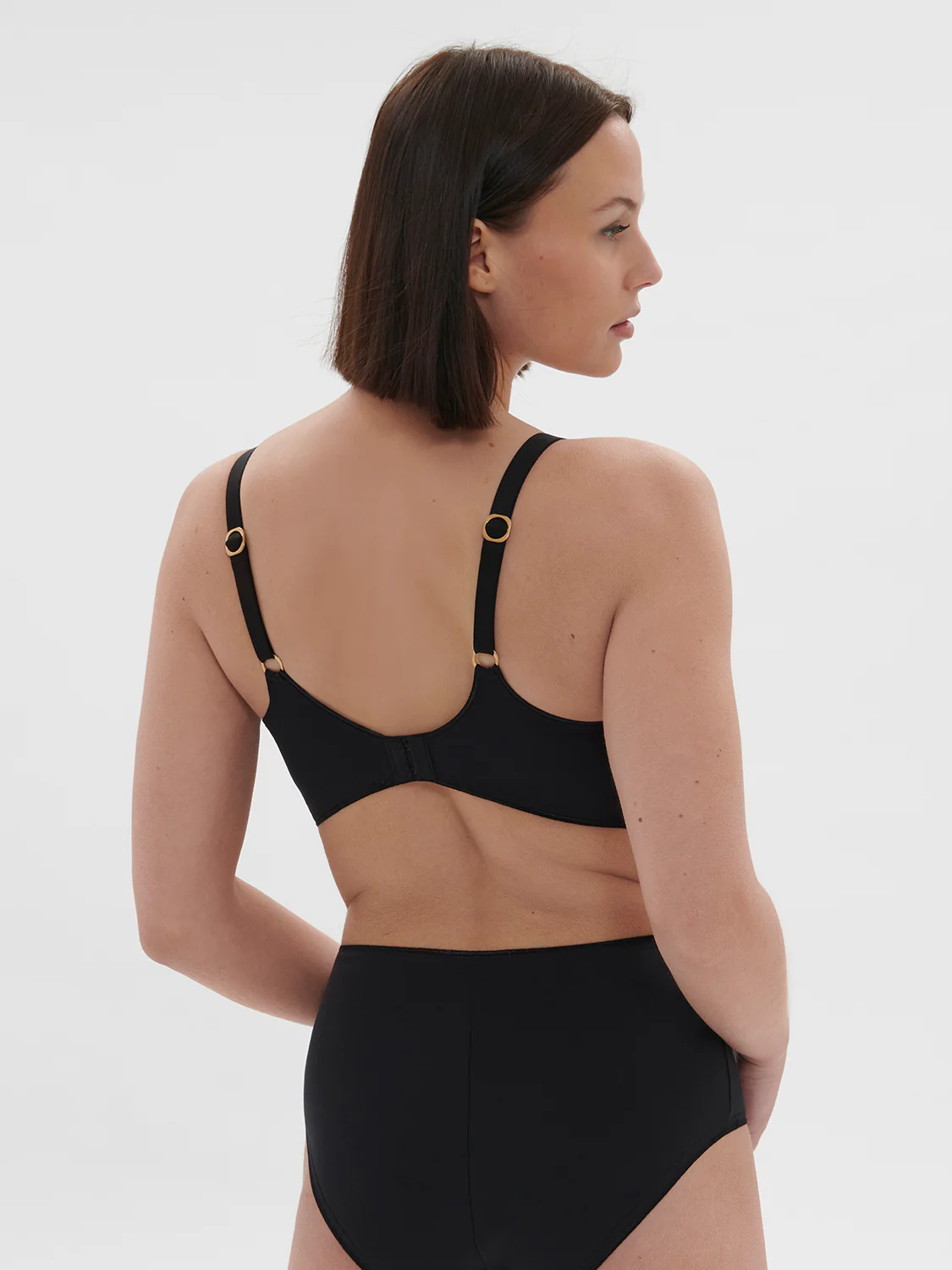 Soutien-gorge avec armatures décolleté - Noir – Image 7