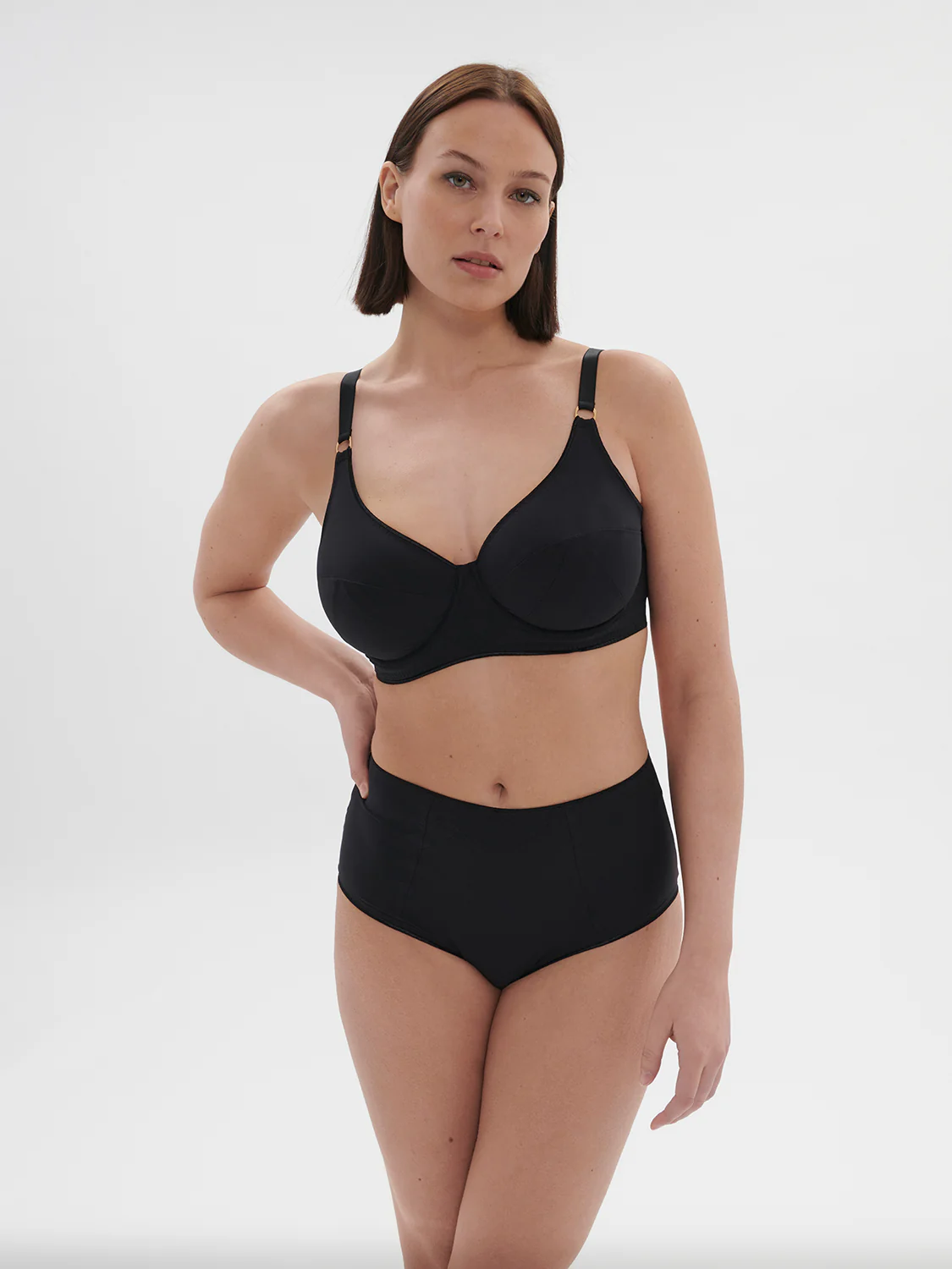 Soutien-gorge avec armatures décolleté - Noir – Image 8
