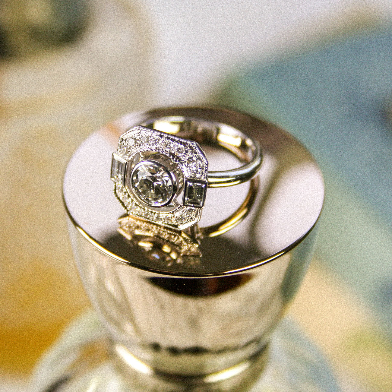 Bague Café de Paris or blanc – Image 3