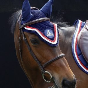 Bonnet Bleu Marine, 4 Cordes Rouge & Blanc