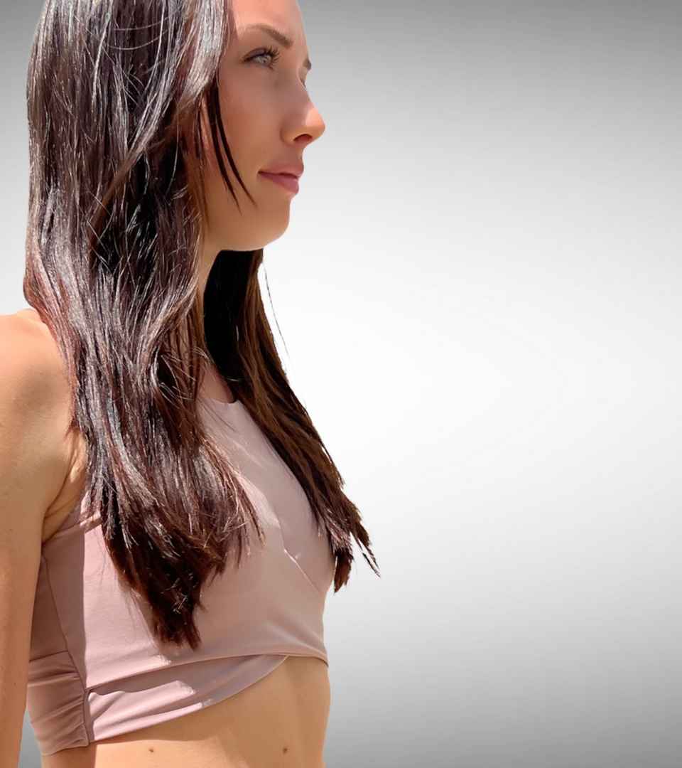 Brassière de Sport Sculpt Rose Poudré - High Impact – Image 7