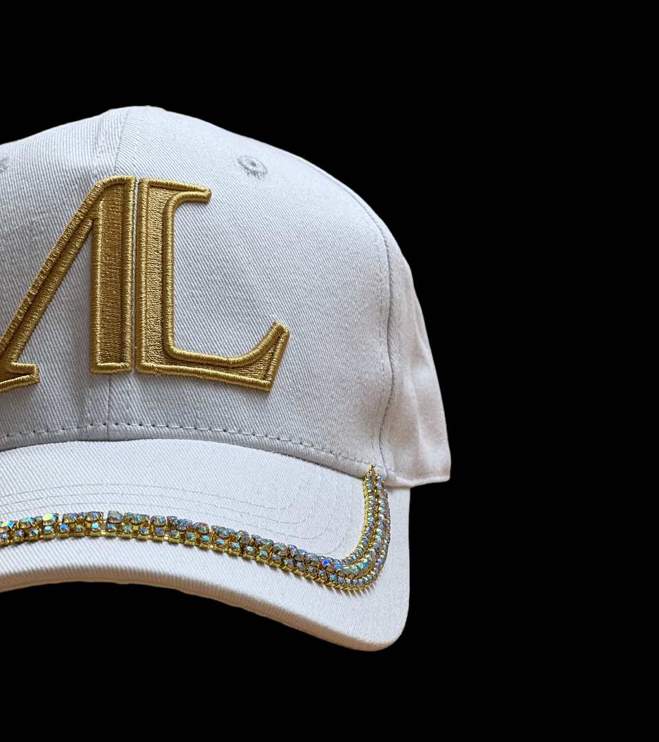 Casquette Bling Bling Bang Blanche – Image 4