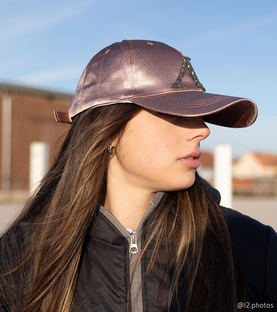Casquette Spark-AL Satin Marron Glacé – Image 7