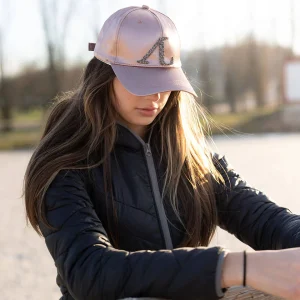 Casquette Spark-AL Satin Marron Glacé