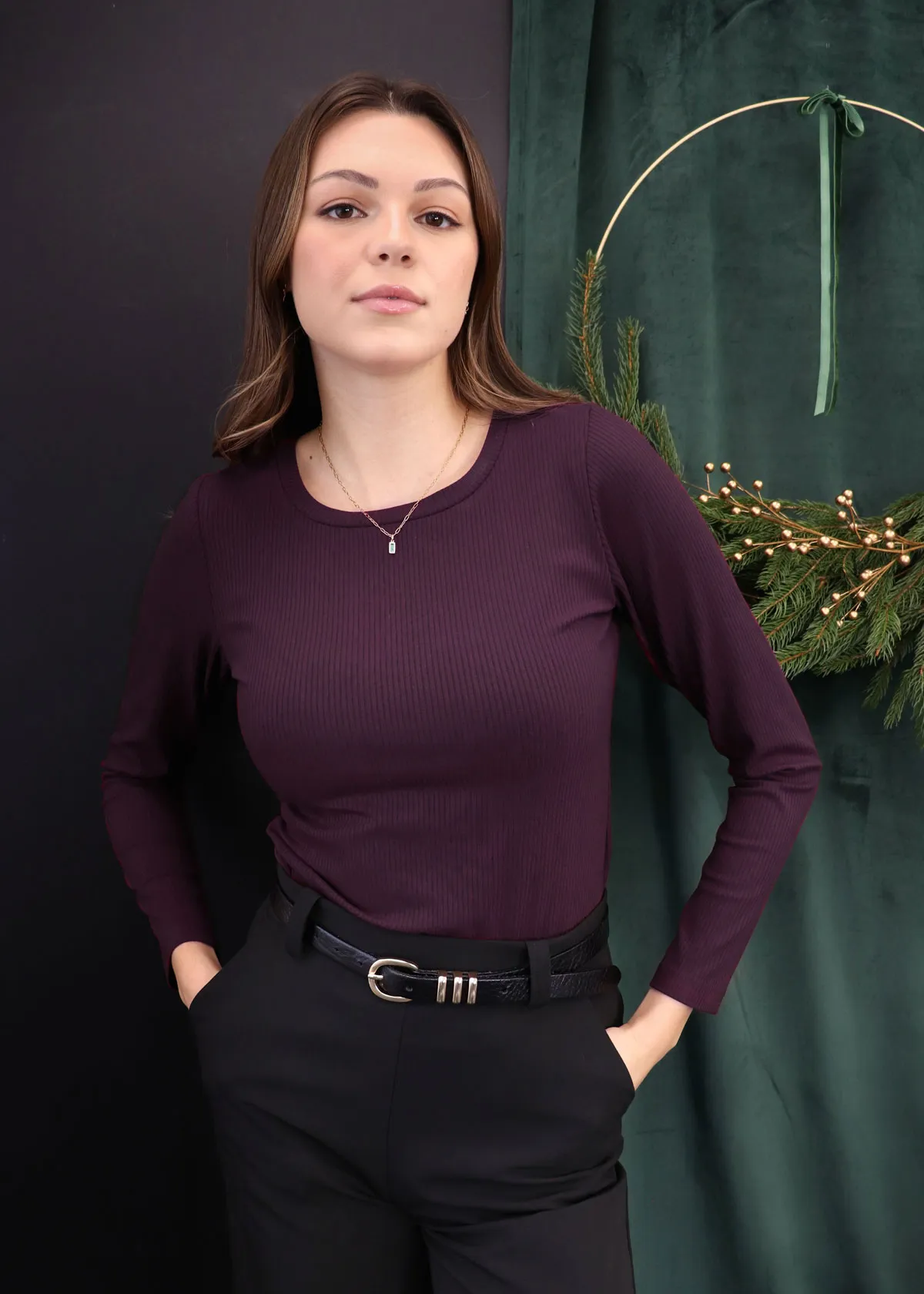 Chandail – Jordane – Mauve – Image 4