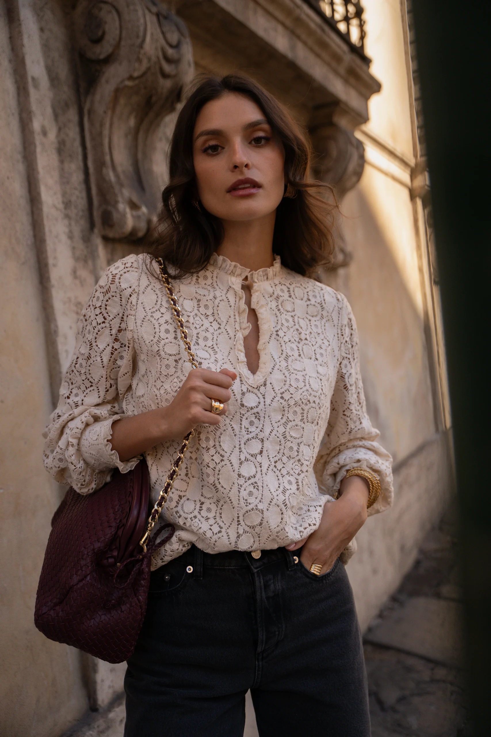 Blouse Loïse écru