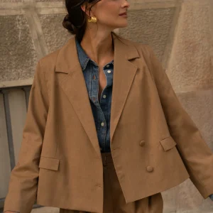 Blazer Alecio cafe latte