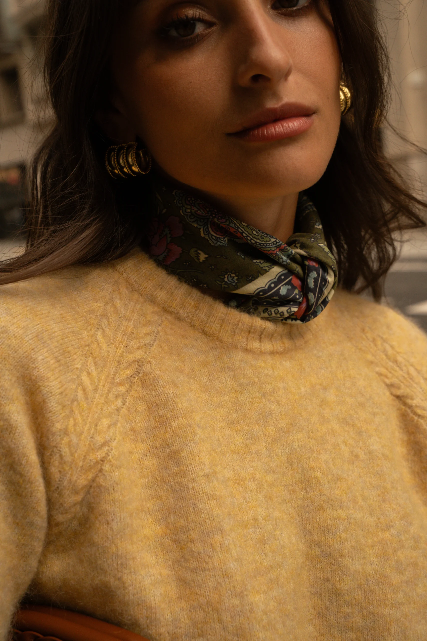 Foulard Alda Pivoine – Image 2
