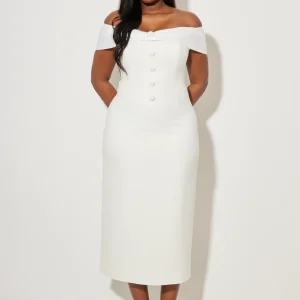 Bow Midi Dress