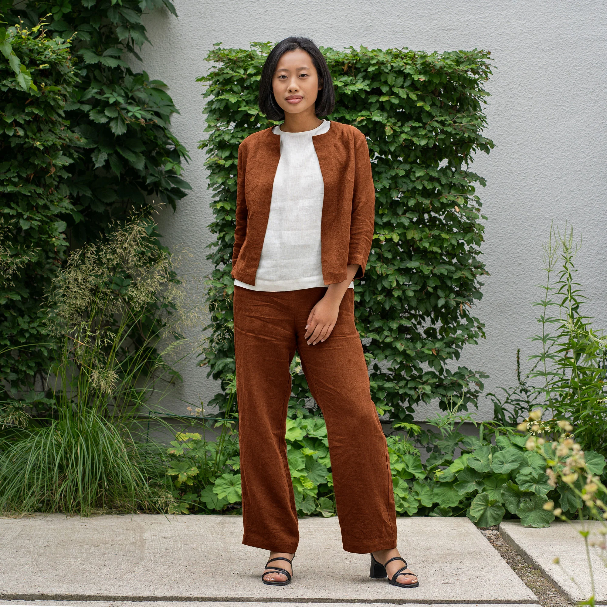 Veste décontractée légère en lin Eden – Image 9