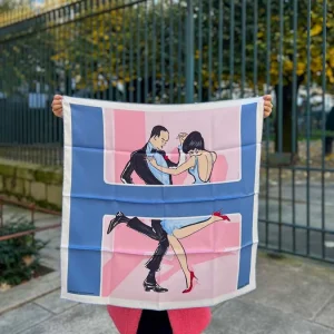 Carré Hermès « Swinging Saint Germain »