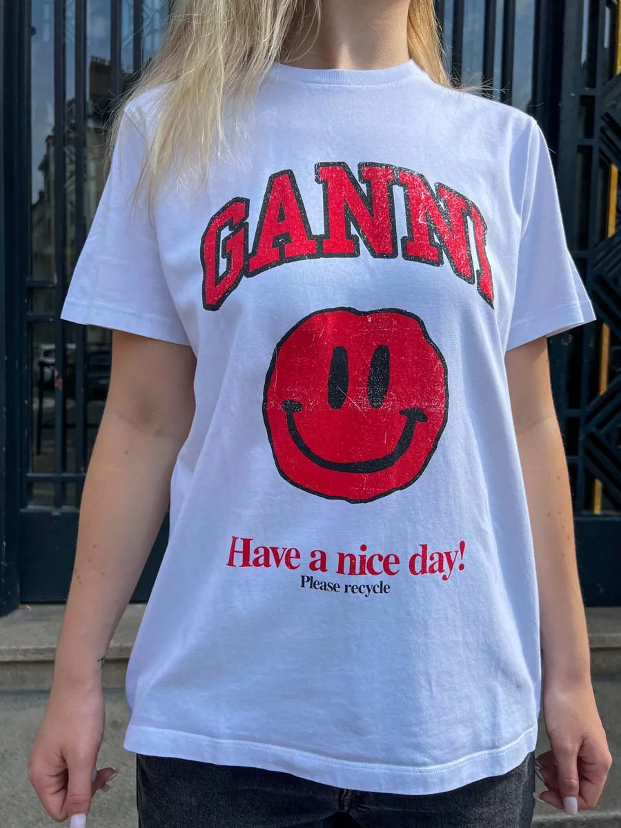 Tee-shirt Smiley GANNI – Image 2