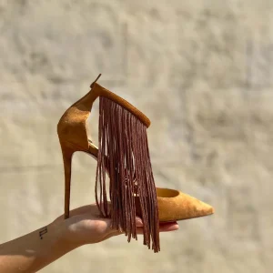 Escarpins à franges Christian Louboutin