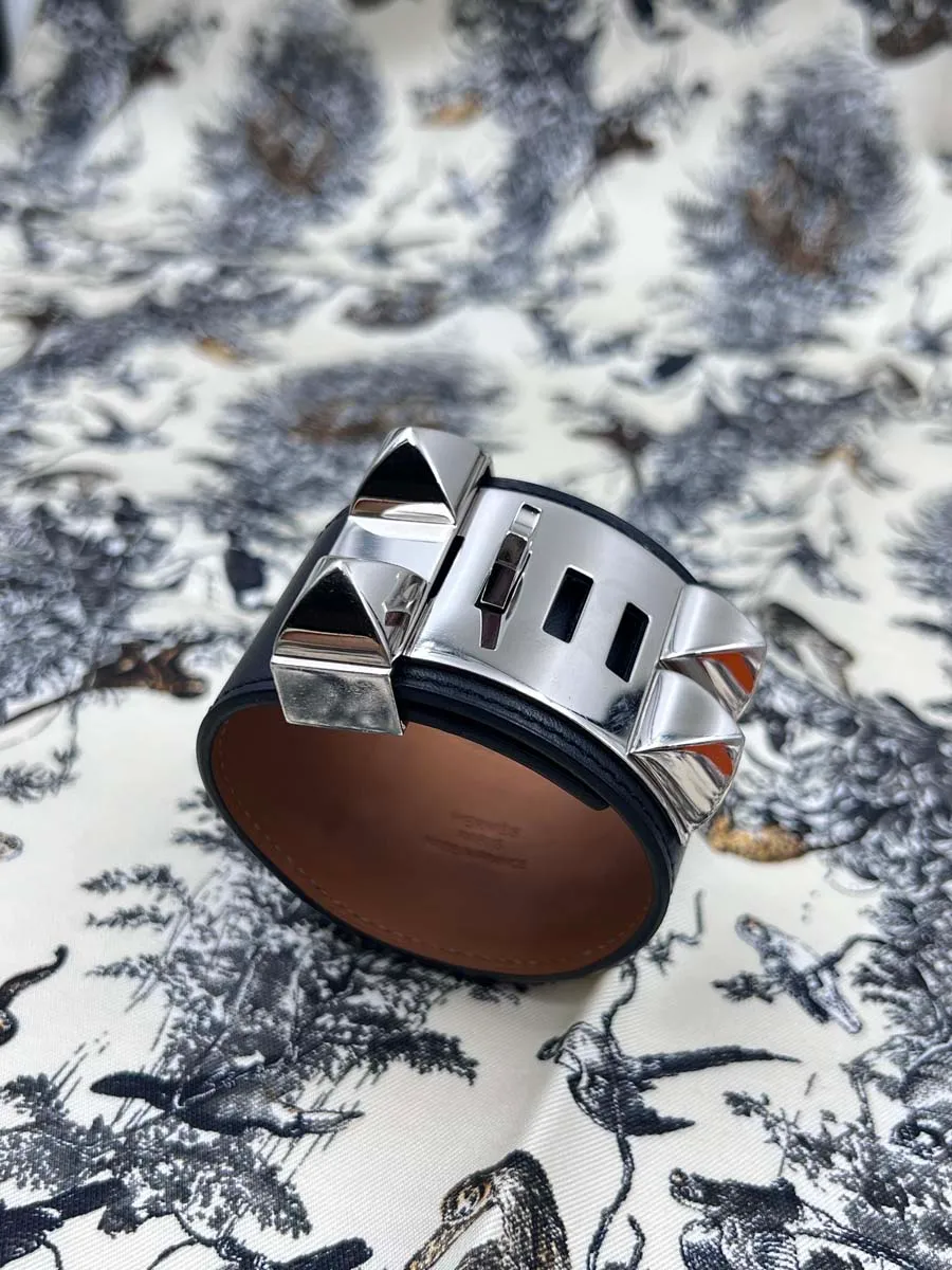 Bracelet Collier de chien Hermès – Image 3