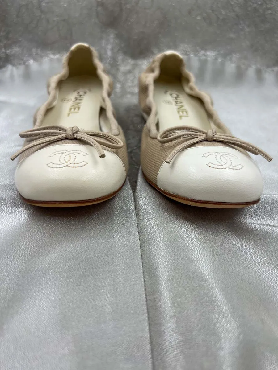 Ballerines Chanel en toile – Image 4