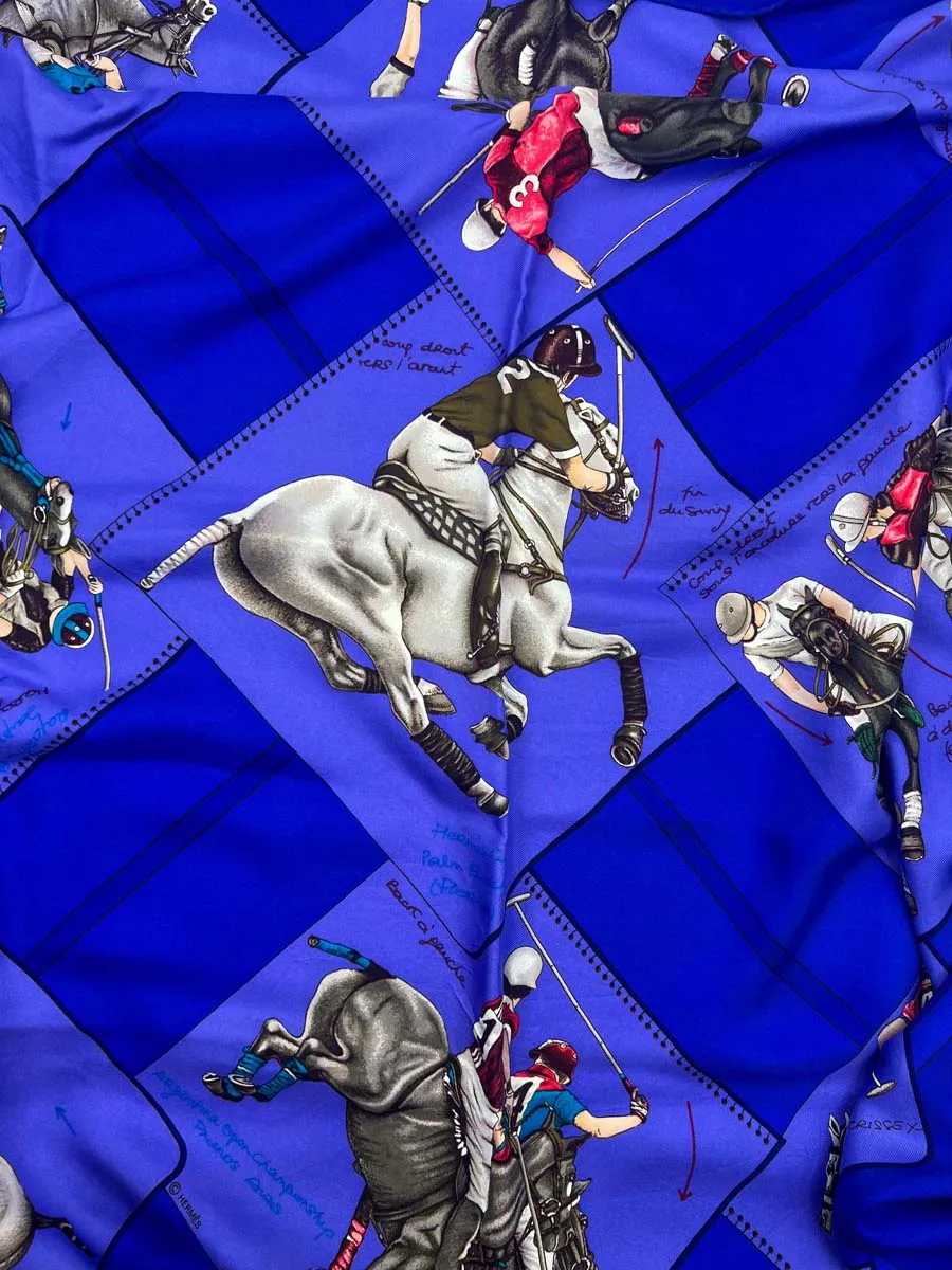 Carré Hermès « Le Monde du Polo » – Image 6