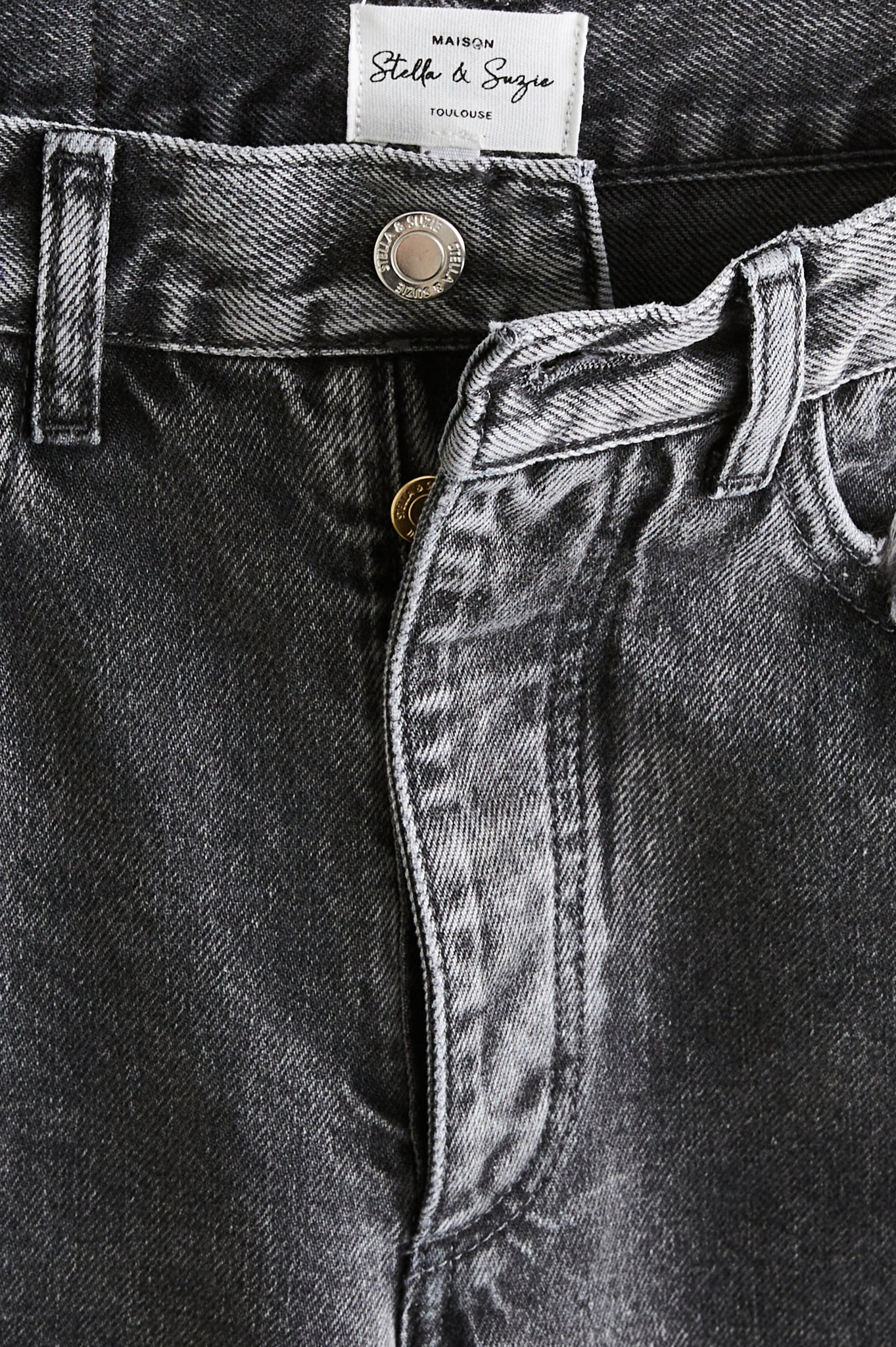 Jean Boyfriend Allane medium grey – Image 7