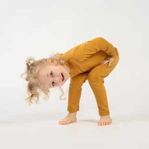 Pantalon Kids' 160 Merino Jaune