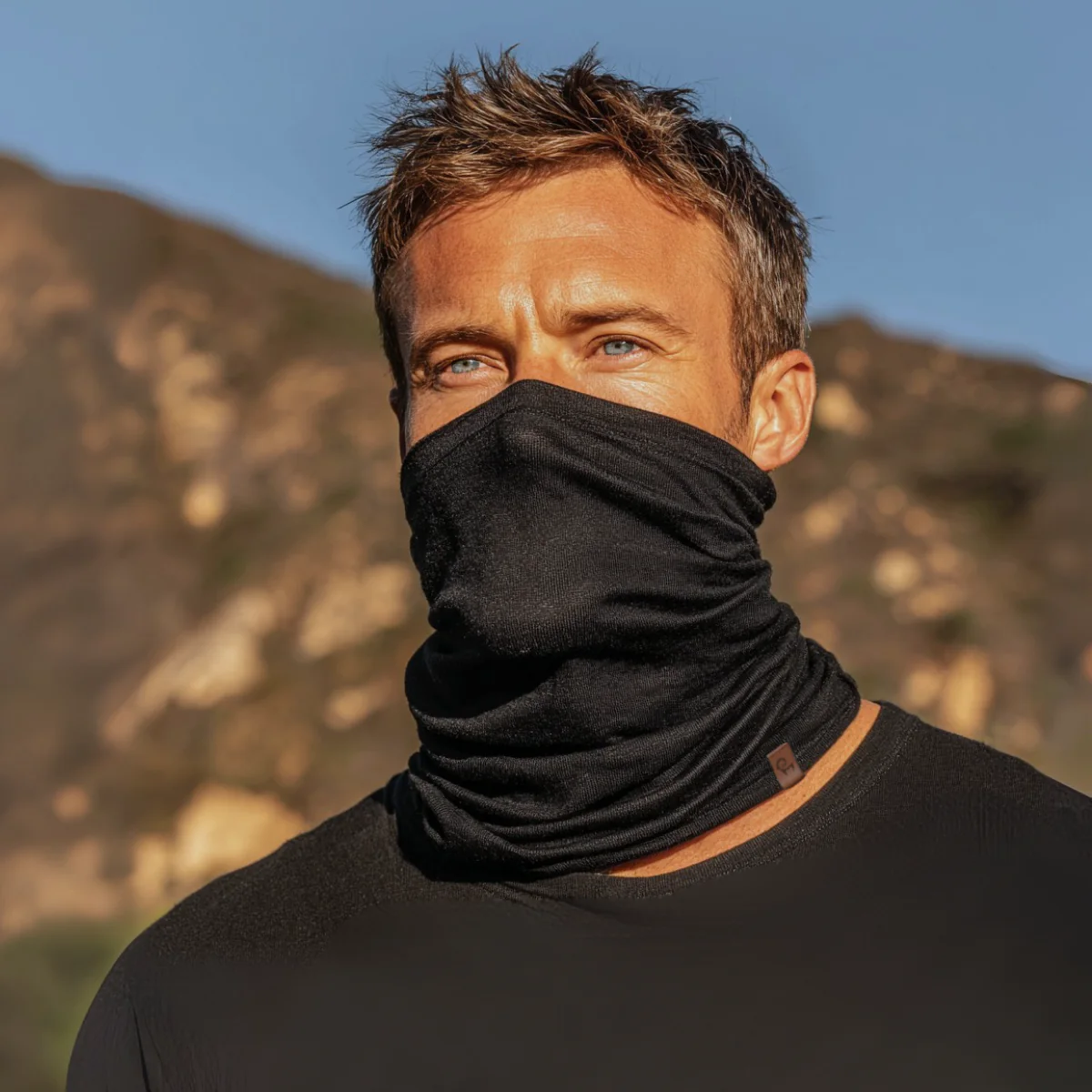 Tour de cou long 100 % laine mérinos pour hommes – Image 5