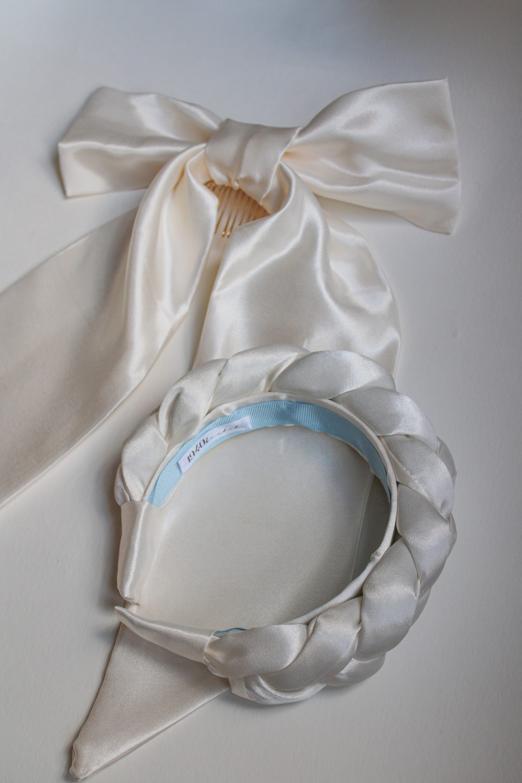 Bijoux de tête de mariée à noeud Maya – Image 4