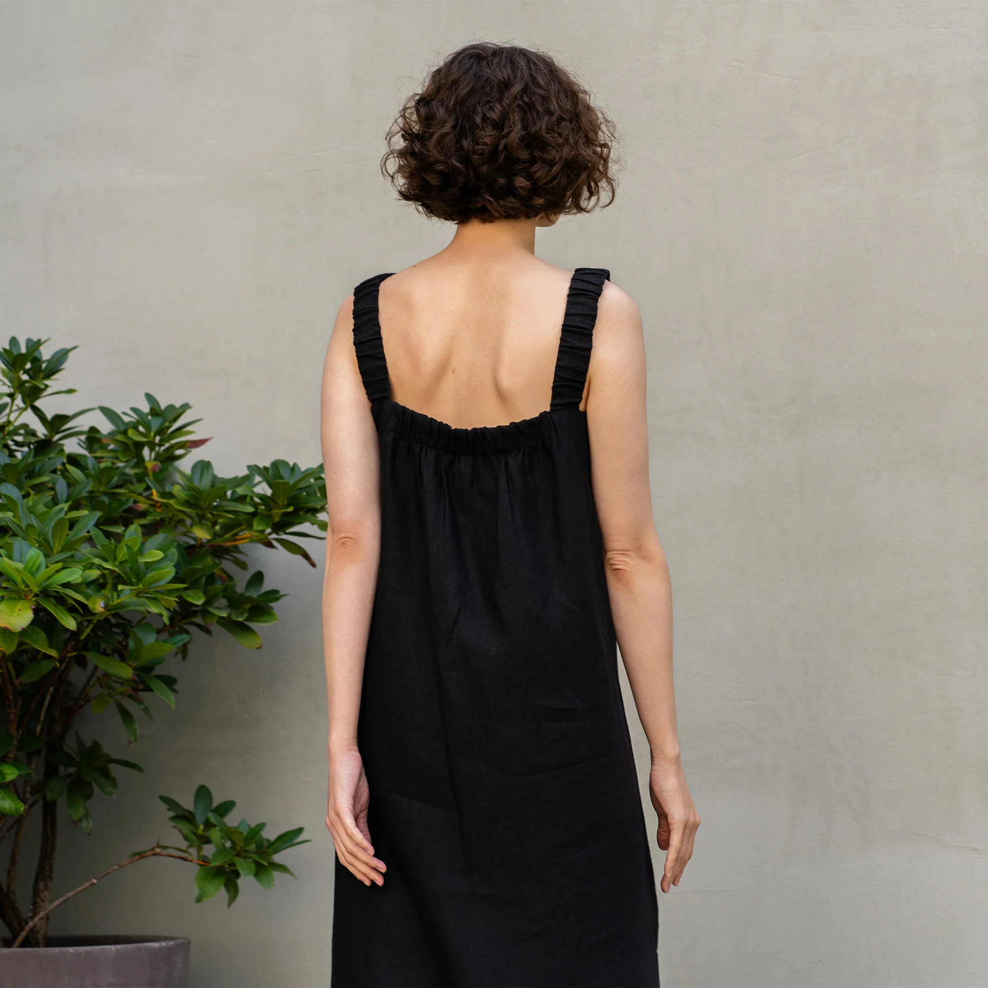 Robe d'été maxi en lin Fiona – Image 8
