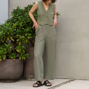 Pantalon à jambes larges Havana