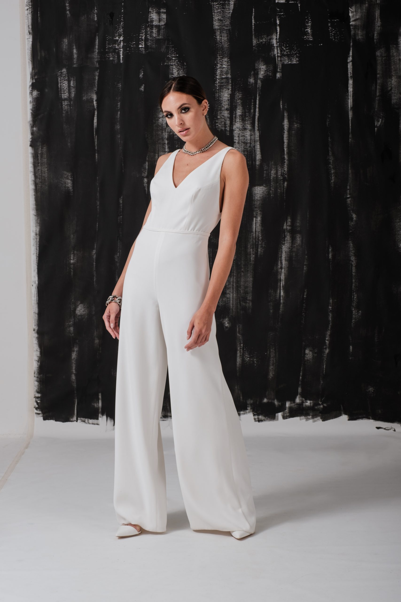 SOA – Combinaison pantalon mariage dos-nu