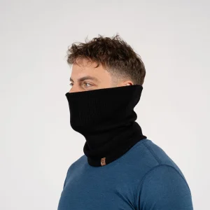 Tour de cou tricoté pour homme en mérinos