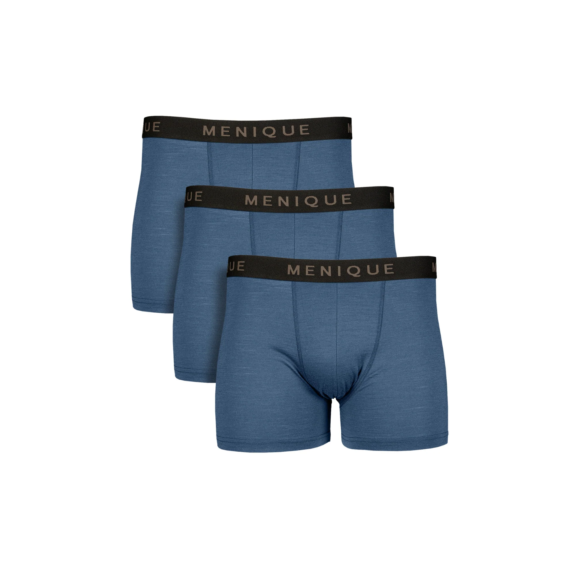 Lot de 3 boxers courts en mérinos pour hommes