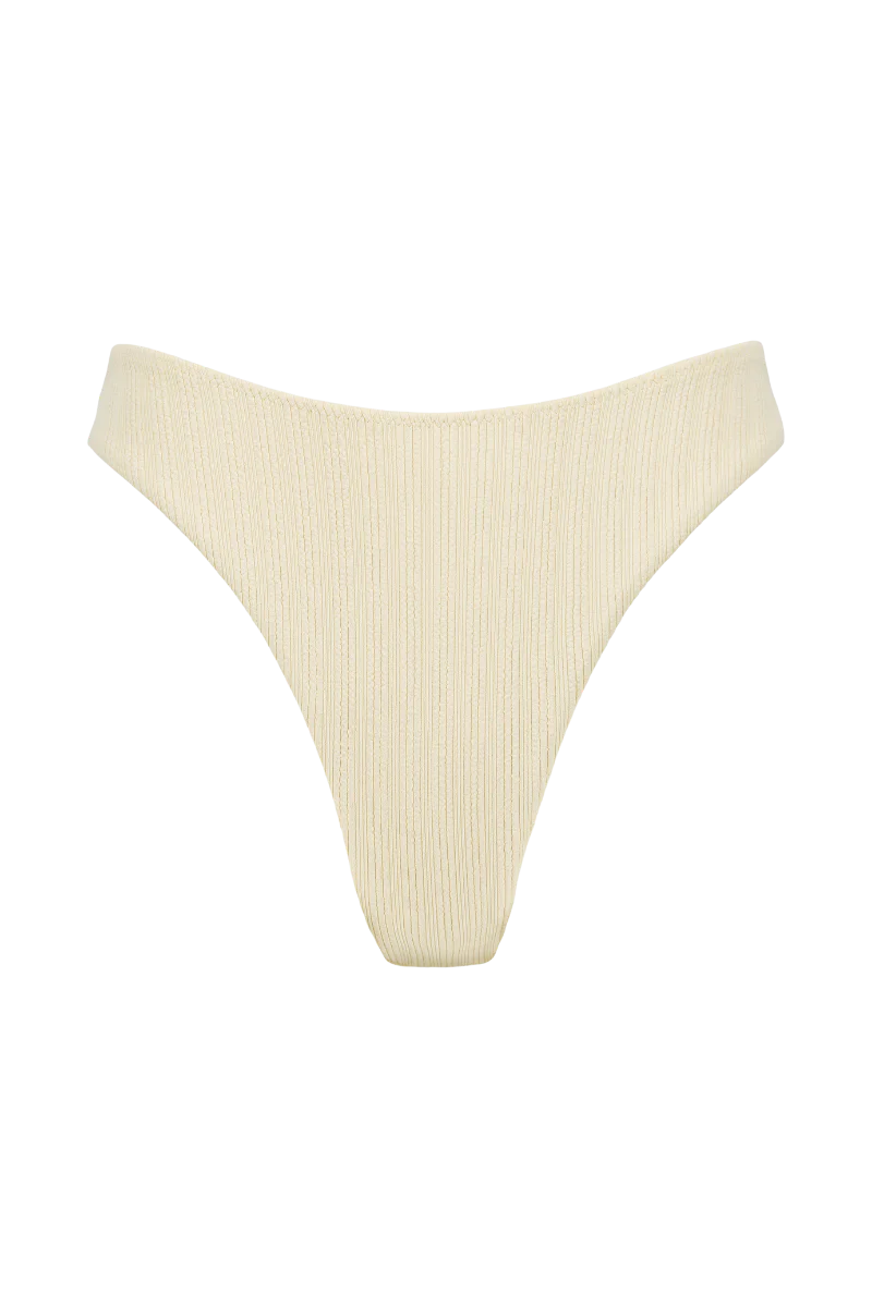 Bas de maillot tanga Agathe - Jaune – Image 9