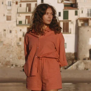 Ensemble Edith terracota