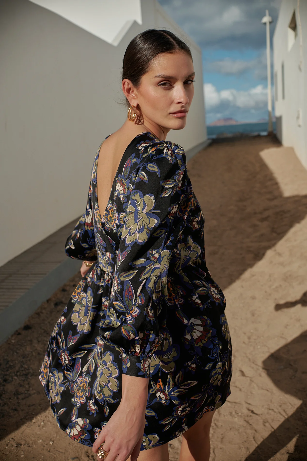 Robe Saskia Juhi noir – Image 2