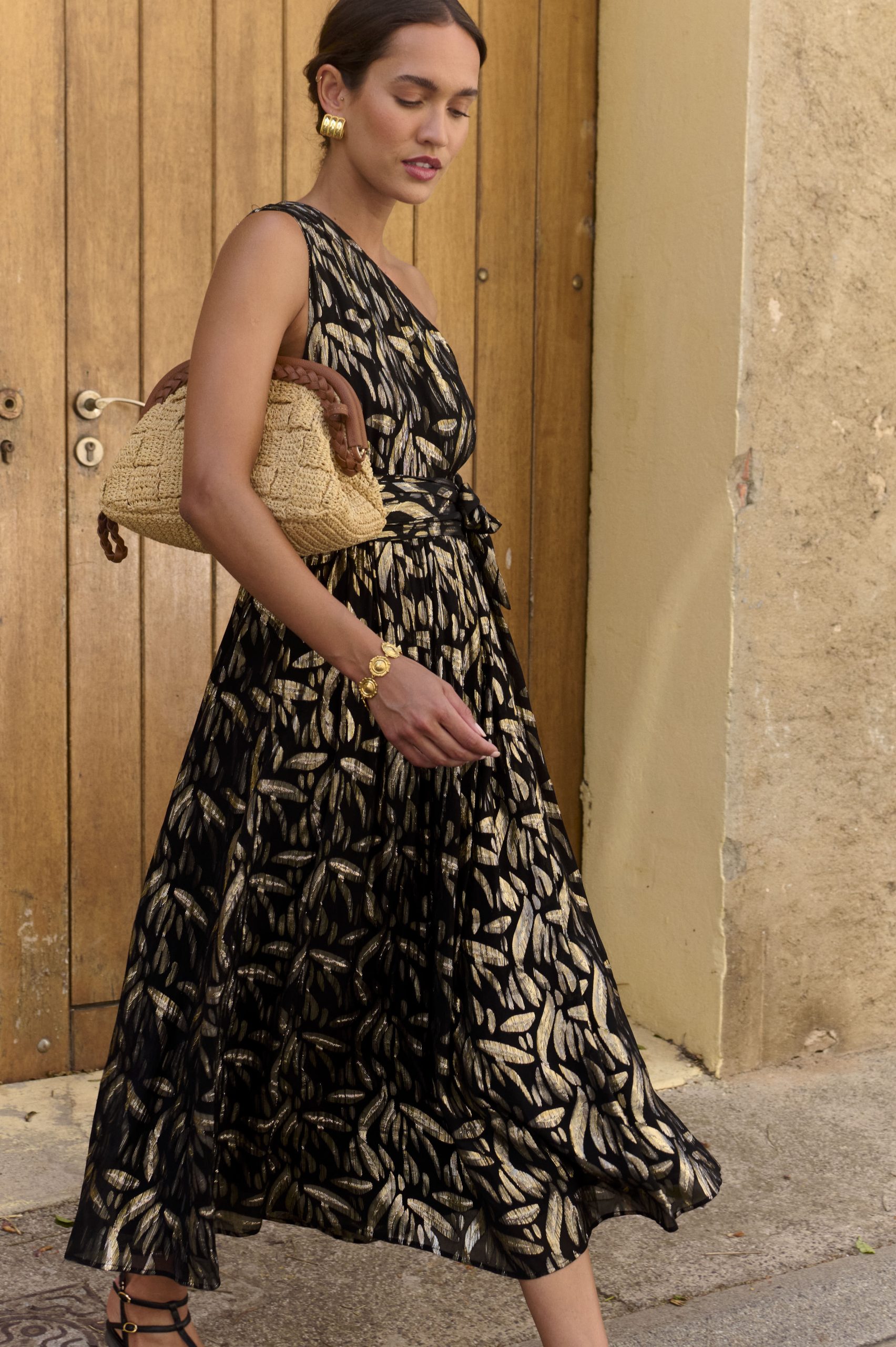 Robe Chouquette lurex noir