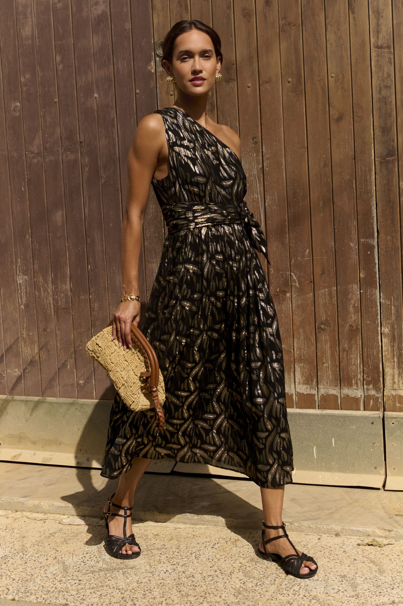 Robe Chouquette lurex noir – Image 2