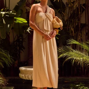 Robe Asteni champagne