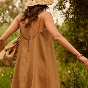 Robe Karol tabac