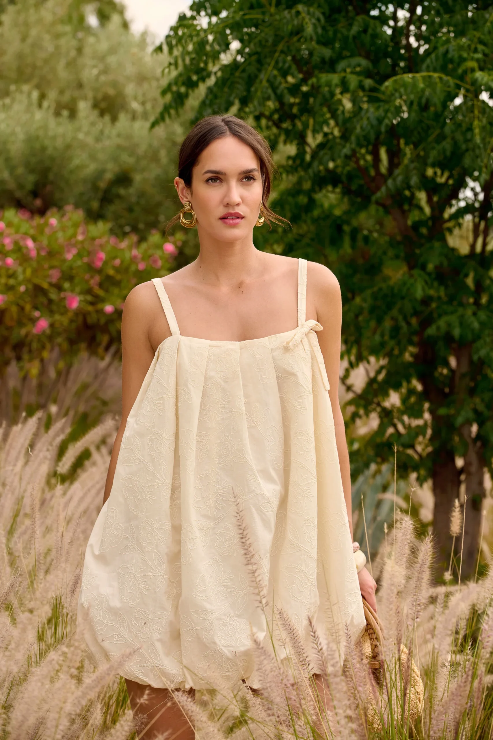 Robe Bubble écru soutache – Image 5