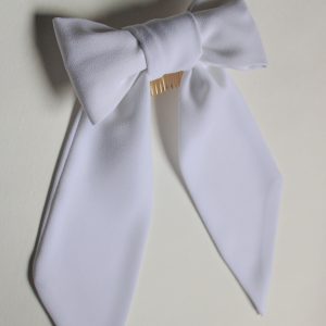 Bijoux de tête de mariée à noeud Taylor bow