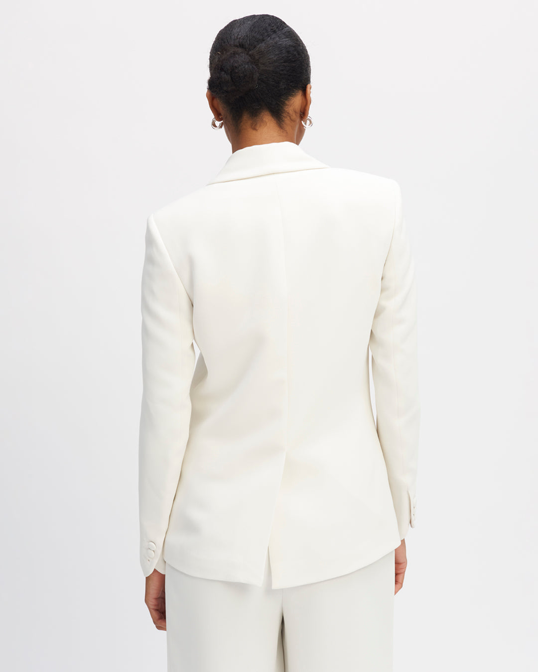 Veste tailleur Moscou – Blanche – Image 4