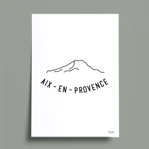 Affiche A4 | Aix-en-provence