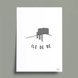 Affiche A4 | Ile de Ré