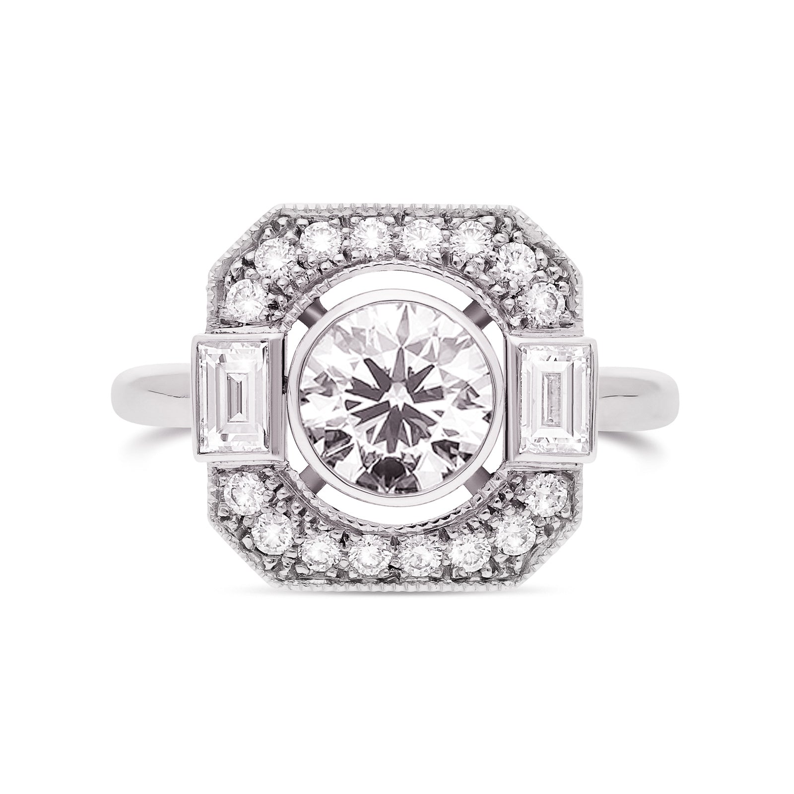 Bague Café de Paris or blanc – Image 2