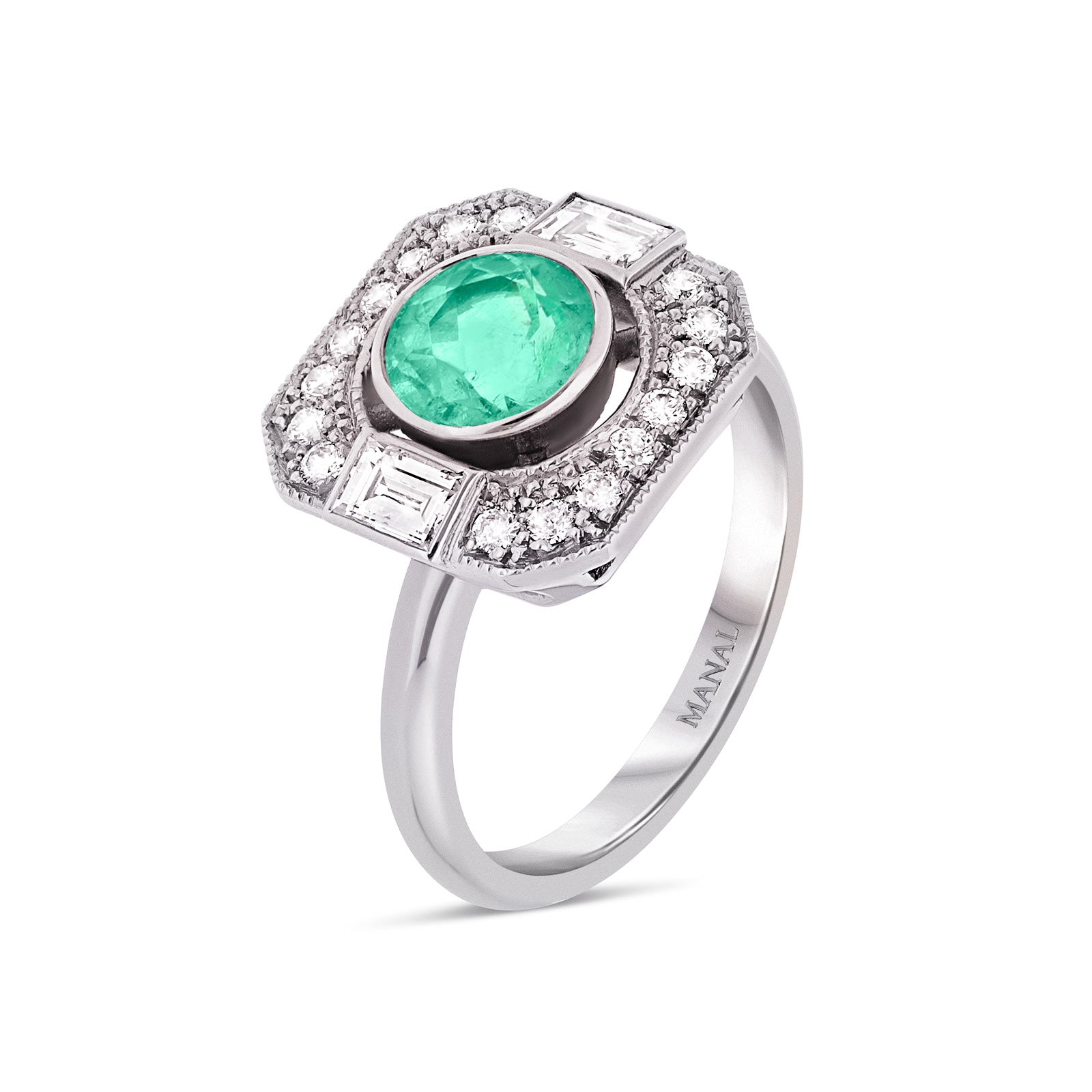 Bague Café de Paris or blanc – Image 6