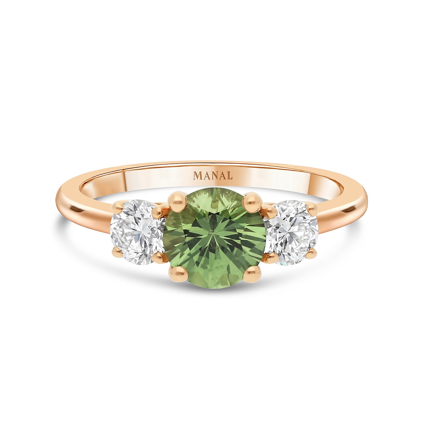 Bague Portobello Saphir Vert – Image 2
